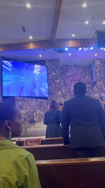 Feeling the Holy Spirit at church
